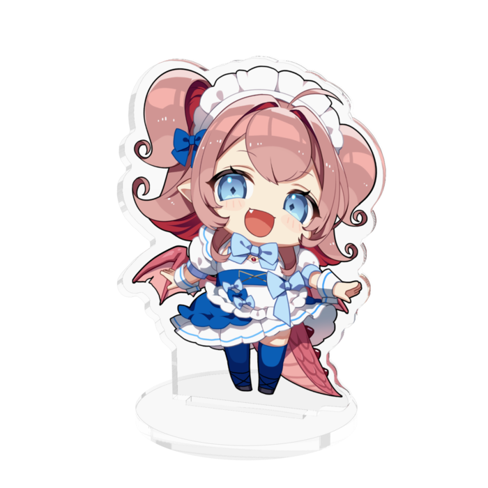 紅玉るびぃ　アクリルフィギュア - 70x70mm