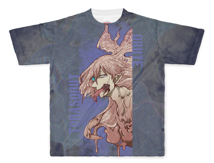 フルグラフィックTシャツ - L - 両面印刷