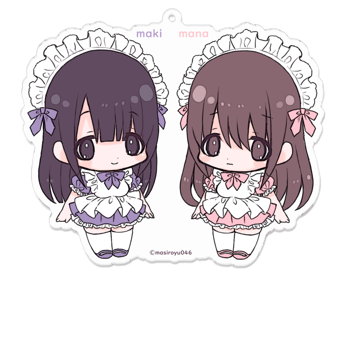 アクリルキーホルダー - 100 x 100 (mm)