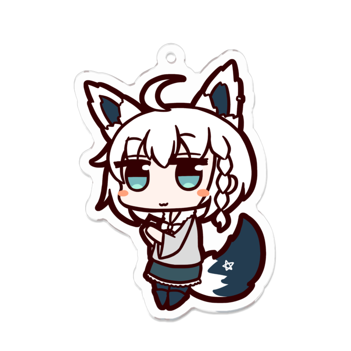 アクリルキーホルダー - 70 x 70 (mm)