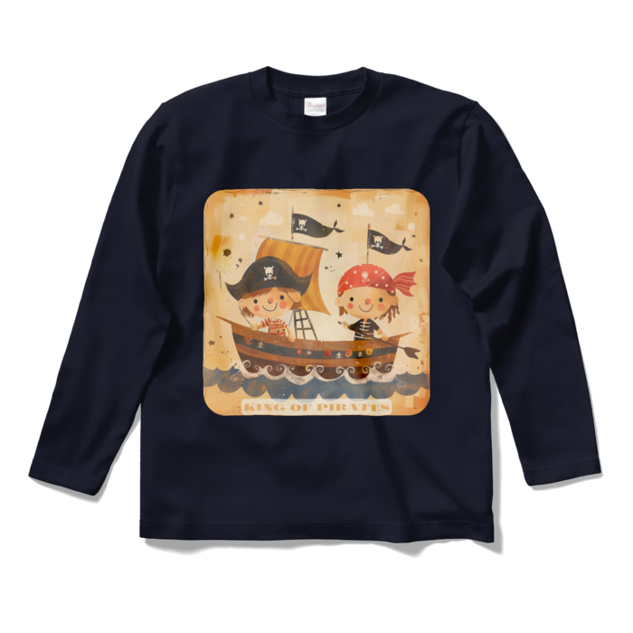 ロングスリーブTシャツ - S - ネイビー