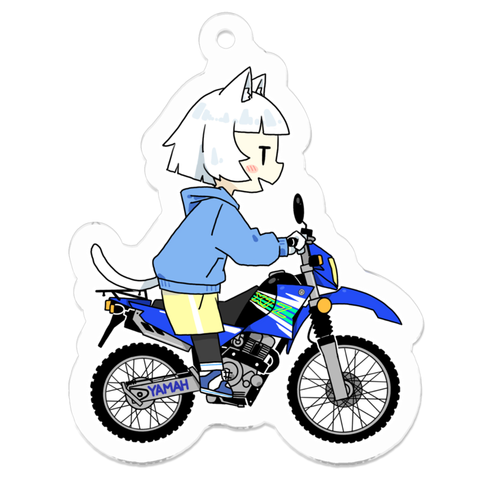 アクリルキーホルダー（コーティング） - 50 x 50 (mm)