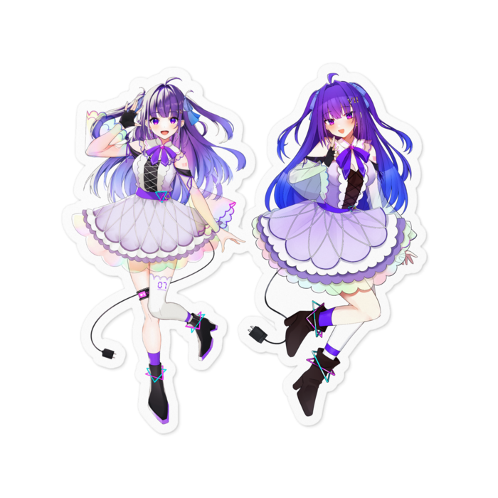 ステッカー - 100 x 100 (mm)