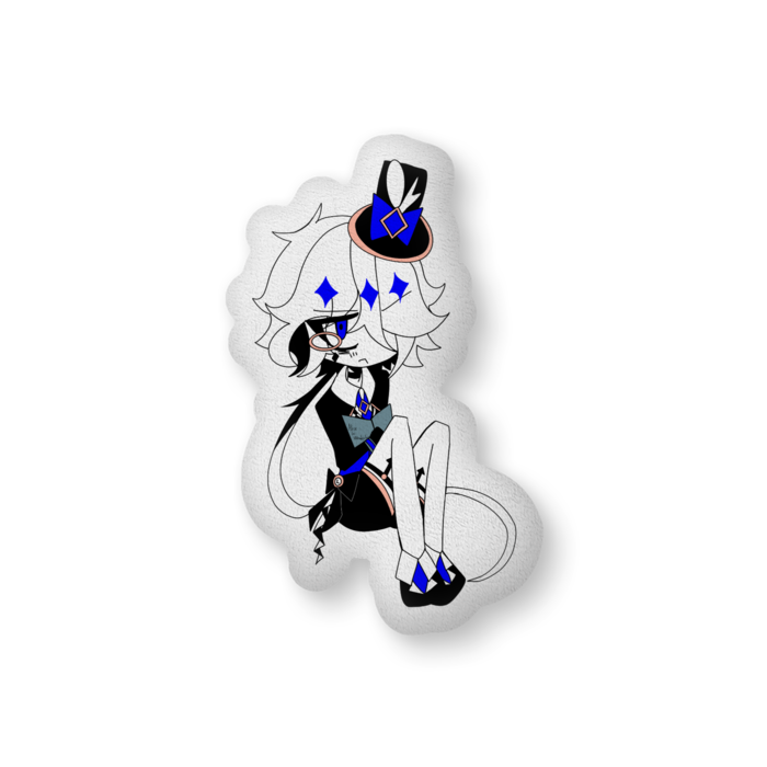 ふかふかクッション - 中（H56×W36cm） - 片面 クロック