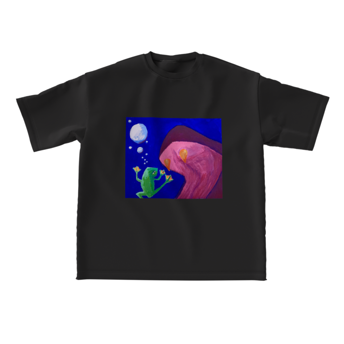 ビッグシルエットTシャツ - L - 正面