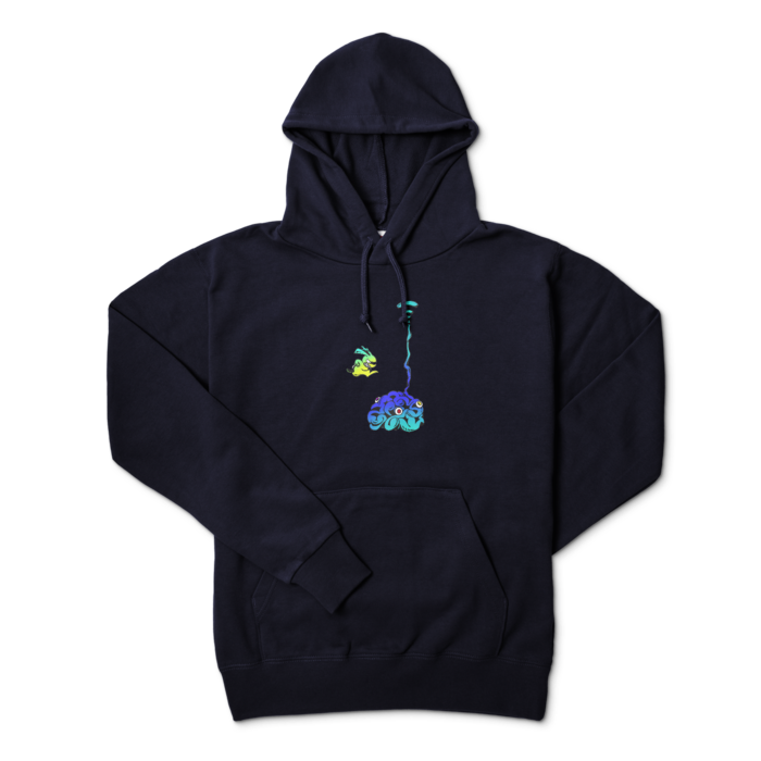 パーカー - L - ネイビー(1)