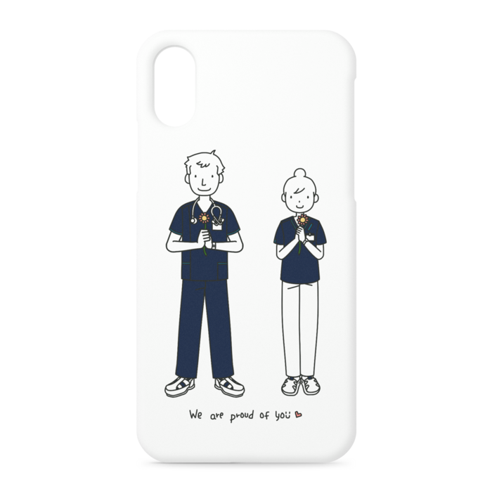 iPhoneケース - iPhone XS / X - 正面印刷のみ