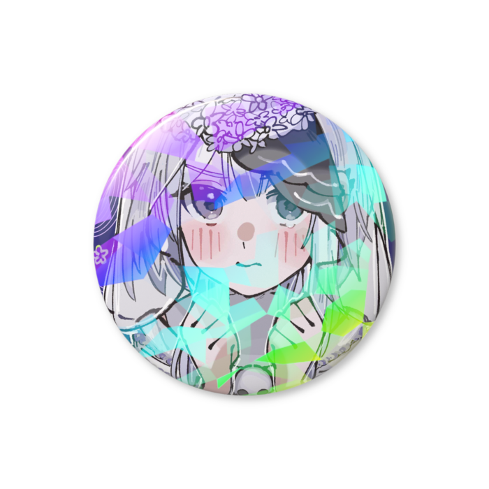 ホログラム缶バッジ - 44mm