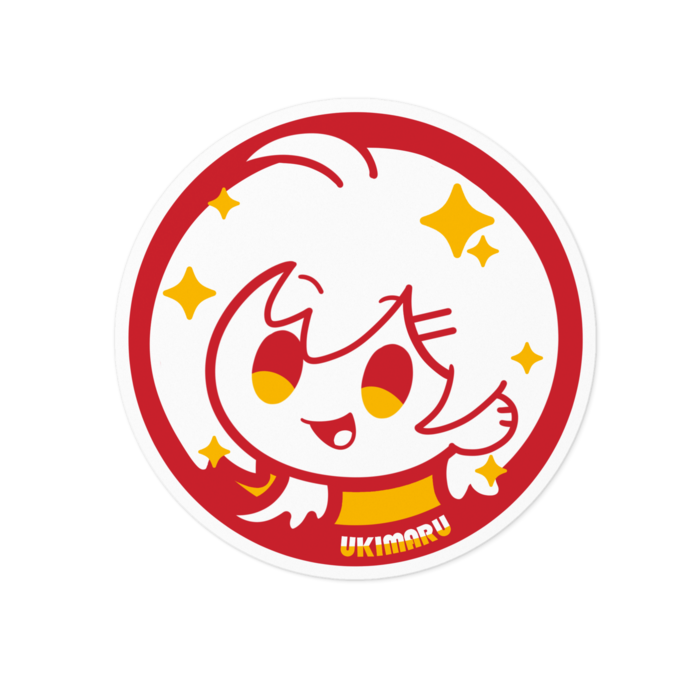 ステッカー - 100 x 100 (mm)