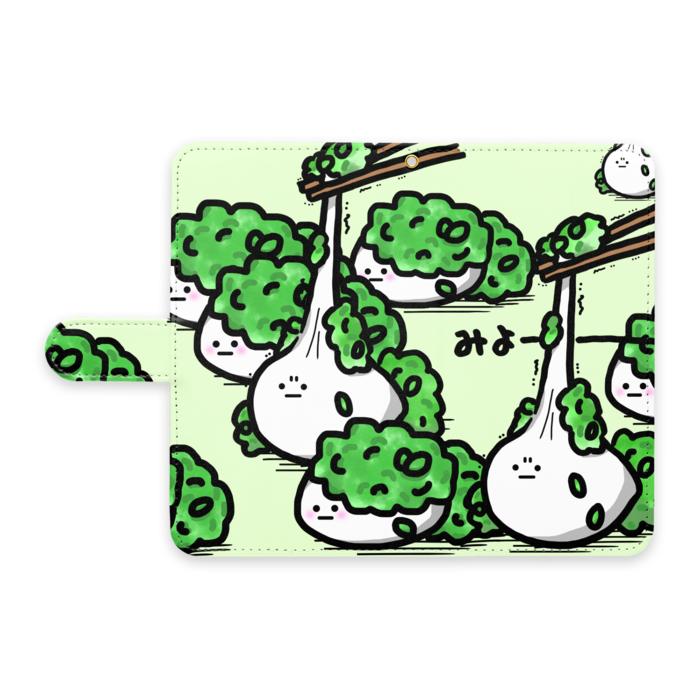 手帳型Androidケース - L - ストラップ穴 あり