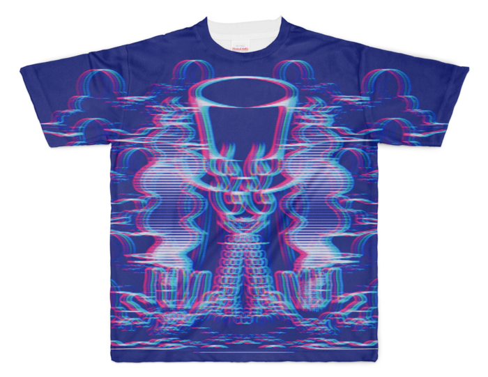 フルグラフィックTシャツ - XL - 両面印刷