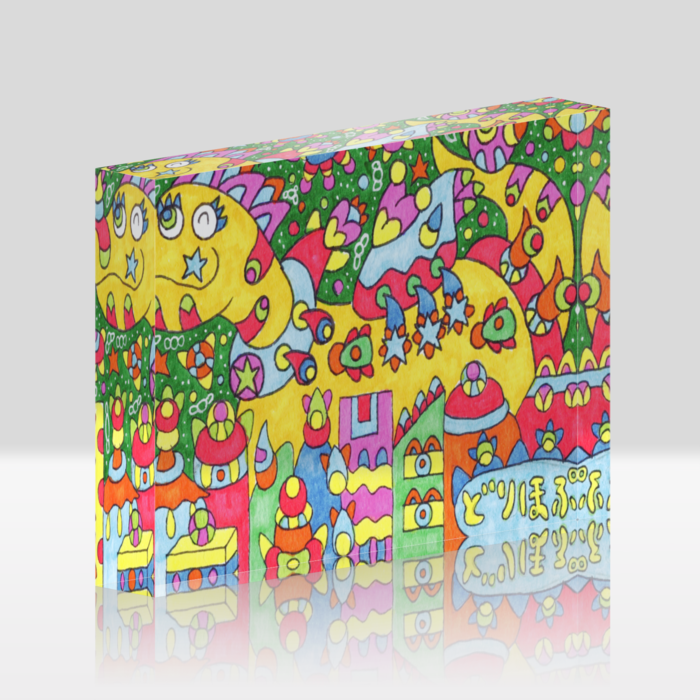 アクリルブロック - 148x100mm