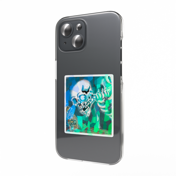 ホログラムスマホステッカー - 縦