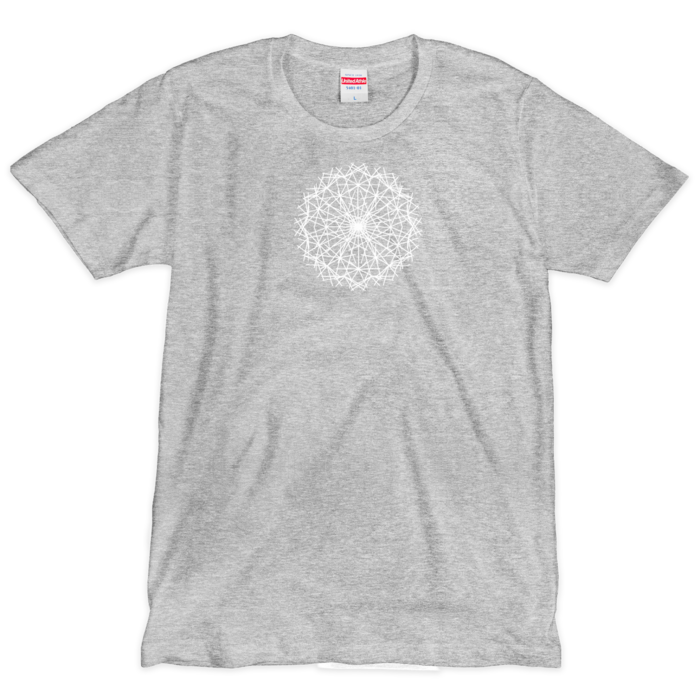 Tシャツ（シルクスクリーン印刷） - L - グレー