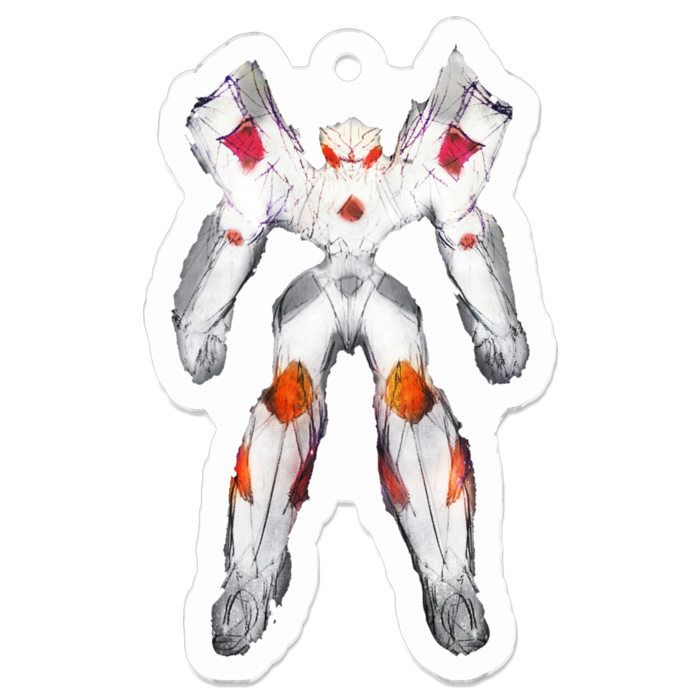 アクリルキーホルダー - 50 x 50 (mm)