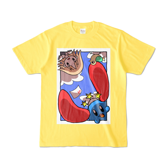 カラーTシャツ - S - イエロー (濃色)