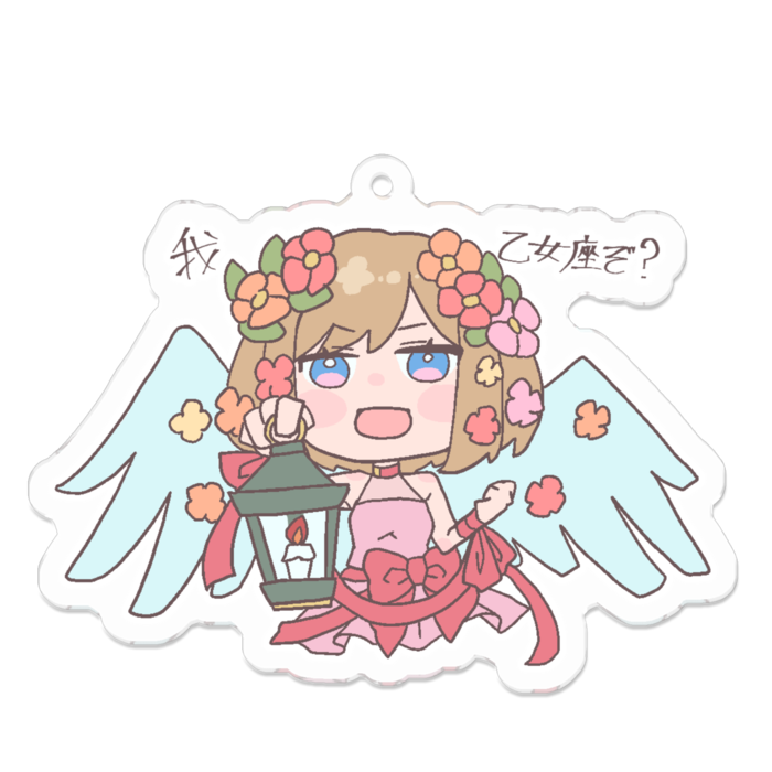 アクリルキーホルダー - 70 x 70 (mm)