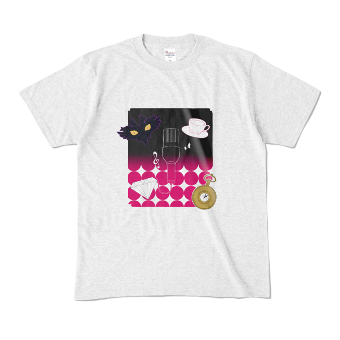 渡会雲雀カラーTシャツ - M - アッシュ (淡色)