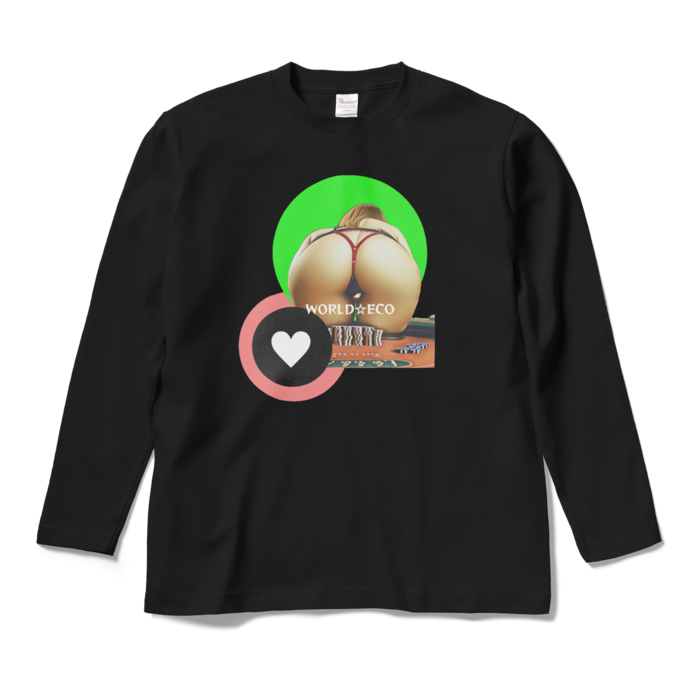 ロングスリーブTシャツ - M - ブラック