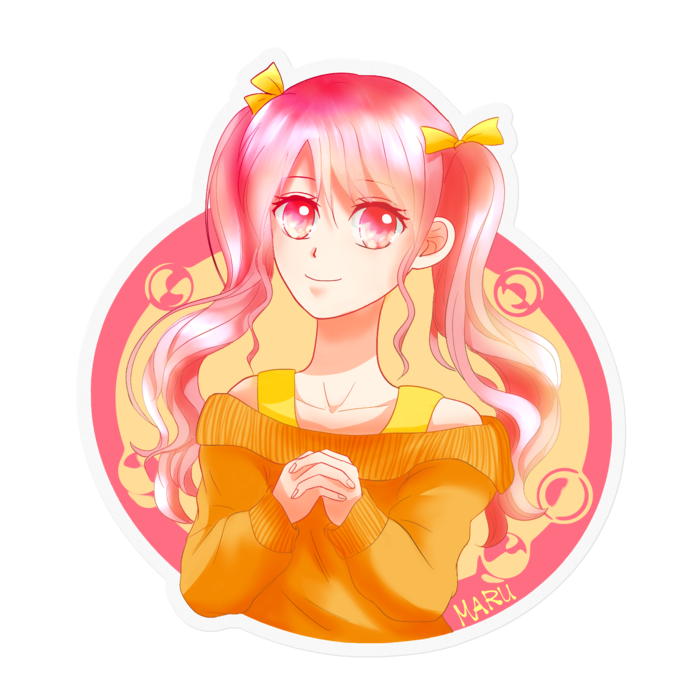 ステッカー クリア- 100 x 100 (mm)