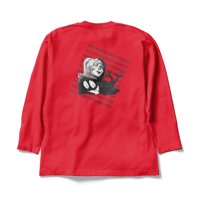 ロングスリーブTシャツ - XL - レッド