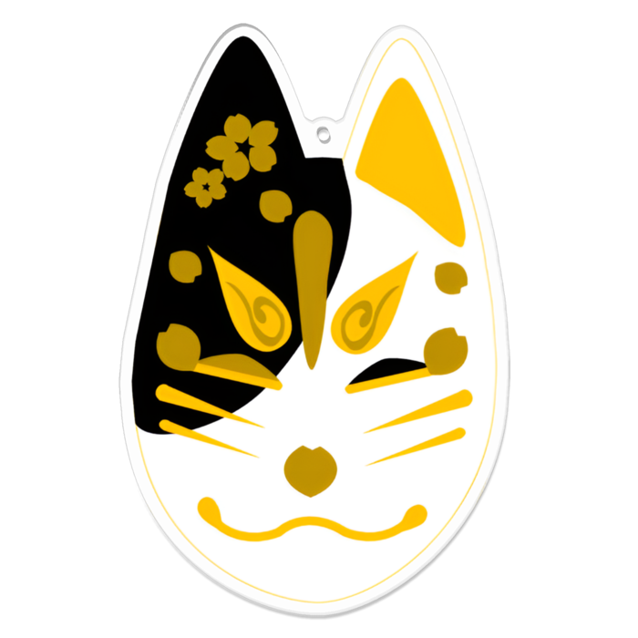 アクリルキーホルダー - 100 x 100 (mm)