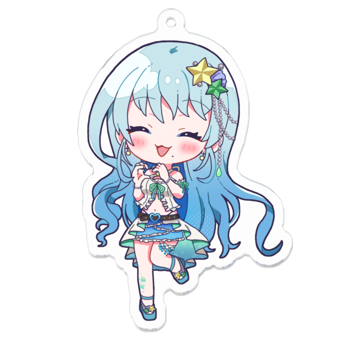 アクリルキーホルダー - 70 x 70 (mm)