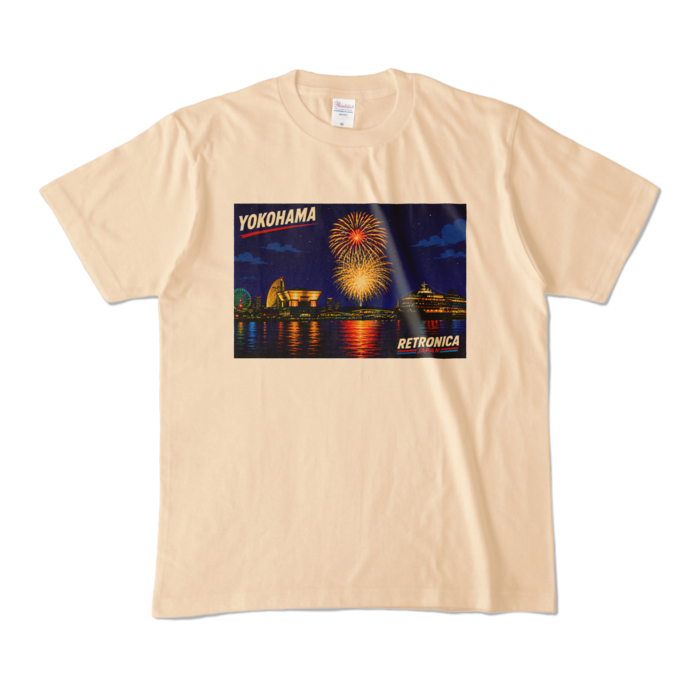 カラーTシャツ - M - ナチュラル (淡色)
