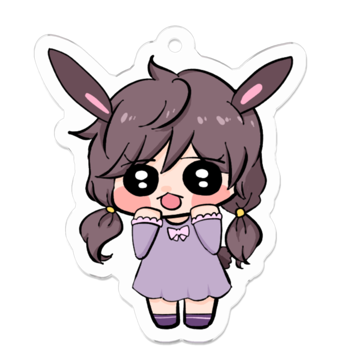 アクリルキーホルダー - 50 x 50 (mm)