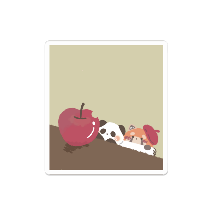 アクリルバッジ - 70 x 70 (mm)