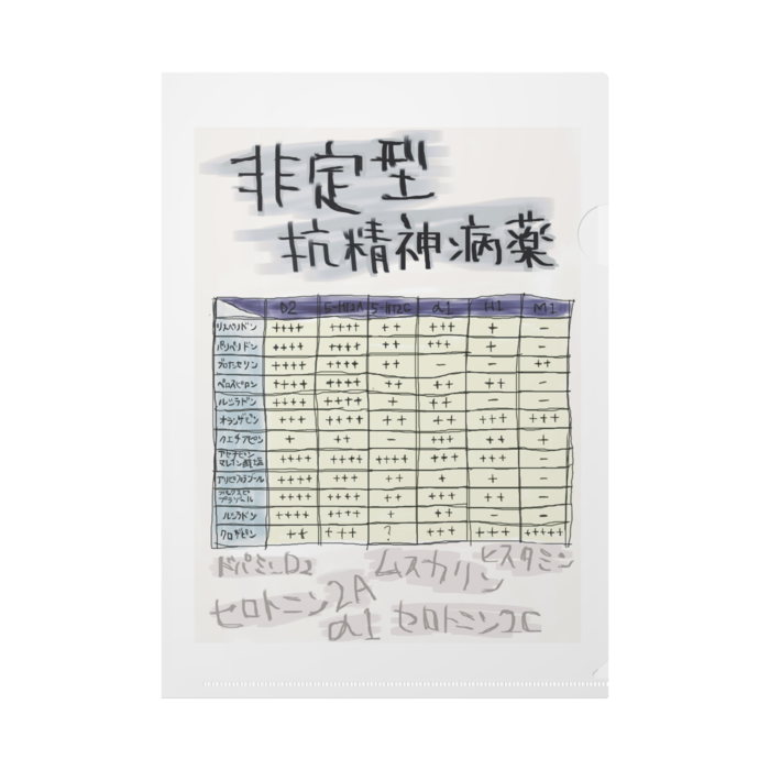 クリアファイル - A4