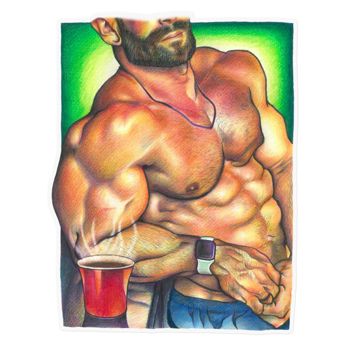 ステッカー - 160 x 160 (mm)クリア