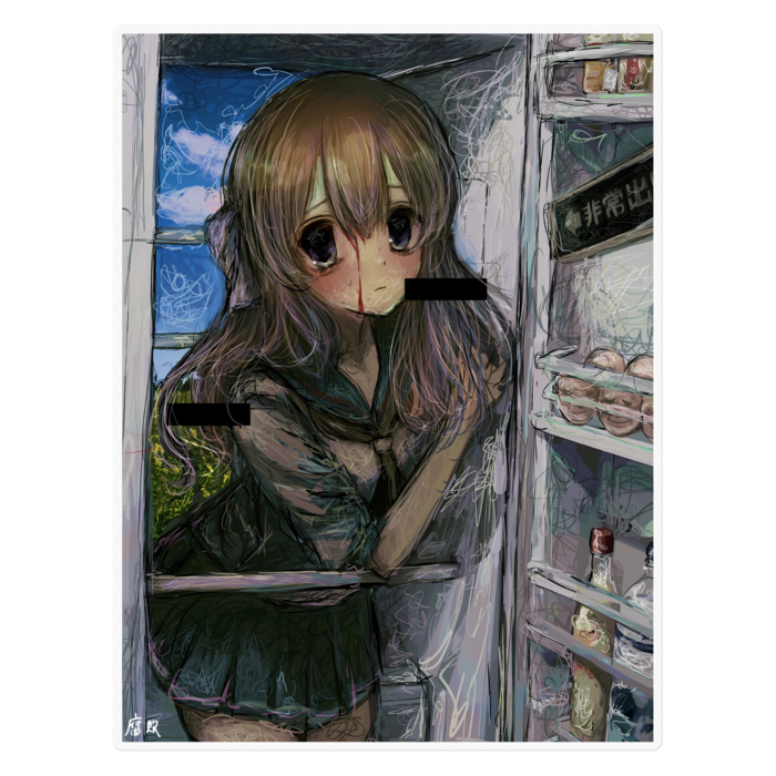 ステッカー - 160 x 160 (mm)