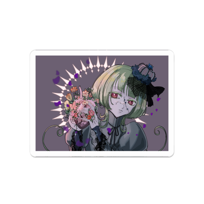 アクリルバッジ - 50 x 50 (mm)