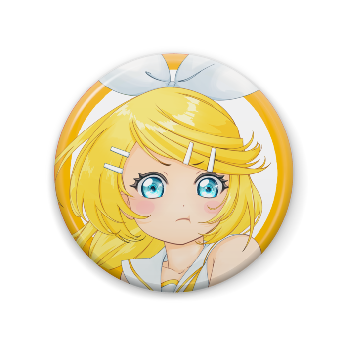 ぷんぷん缶バッジ - 57mm(1)