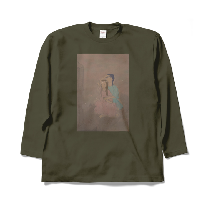 ロングスリーブTシャツ - XL - アーミーグリーン