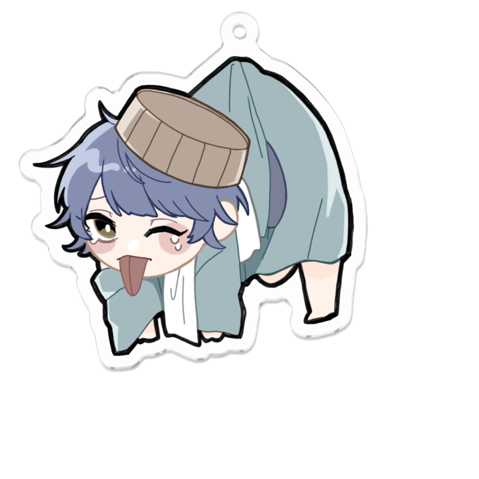 アクリルキーホルダー - 70 x 70 (mm)