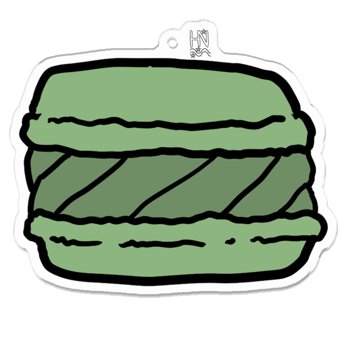 アクリルキーホルダー（コーティング） - 70 x 70 (mm)