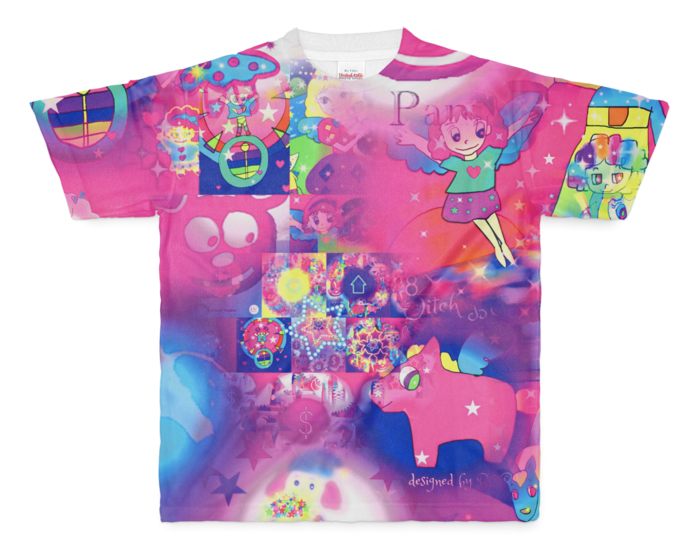 フルグラフィックTシャツ - M - 正面印刷のみ