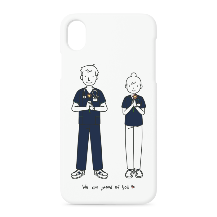 iPhoneケース - iPhone XR - 正面印刷のみ