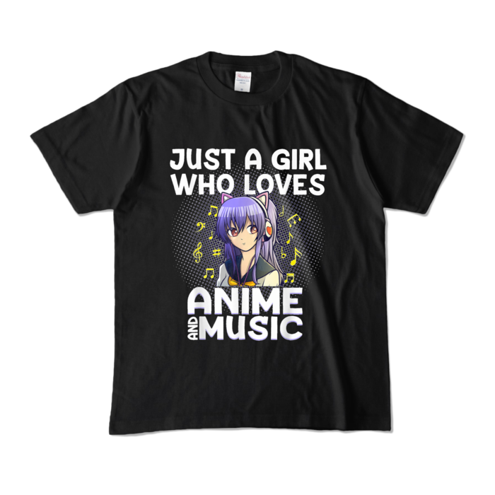 カラーTシャツ - M - ブラック (濃色)
