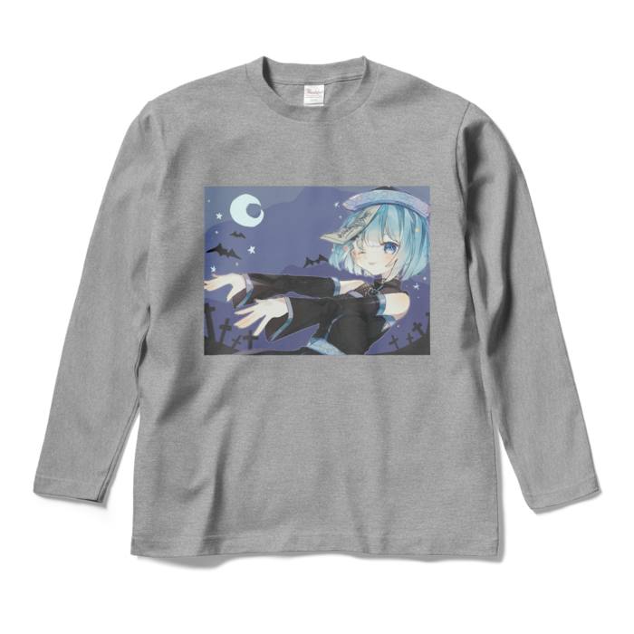 ロングスリーブTシャツ - M - 杢グレー