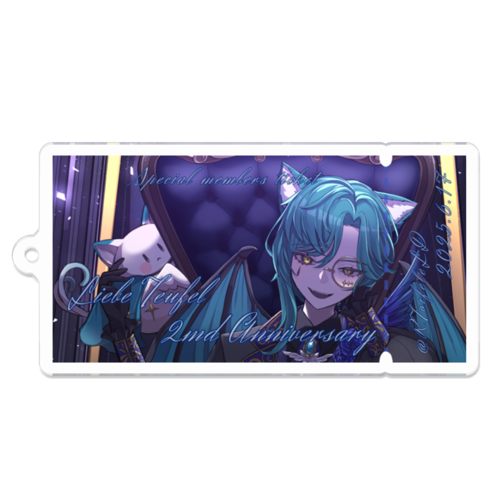 アクリルキーホルダー - 70 x 70 (mm)