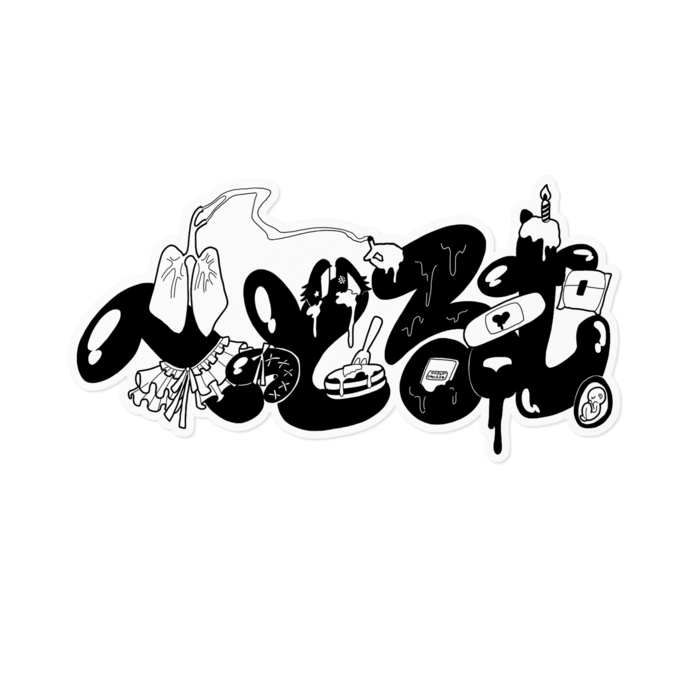 ステッカー - 160 x 160 (mm)