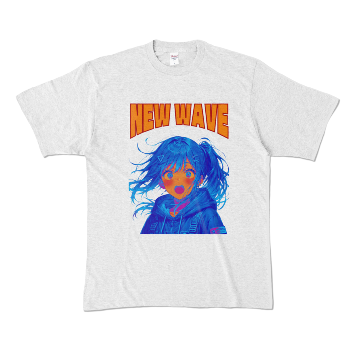 カラーTシャツ - XL - アッシュ (淡色)