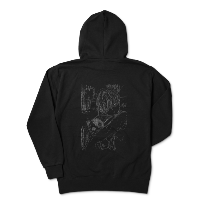 パーカー - XL - ブラック