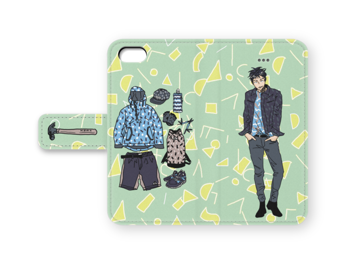手帳型iPhoneケース - iPhone5