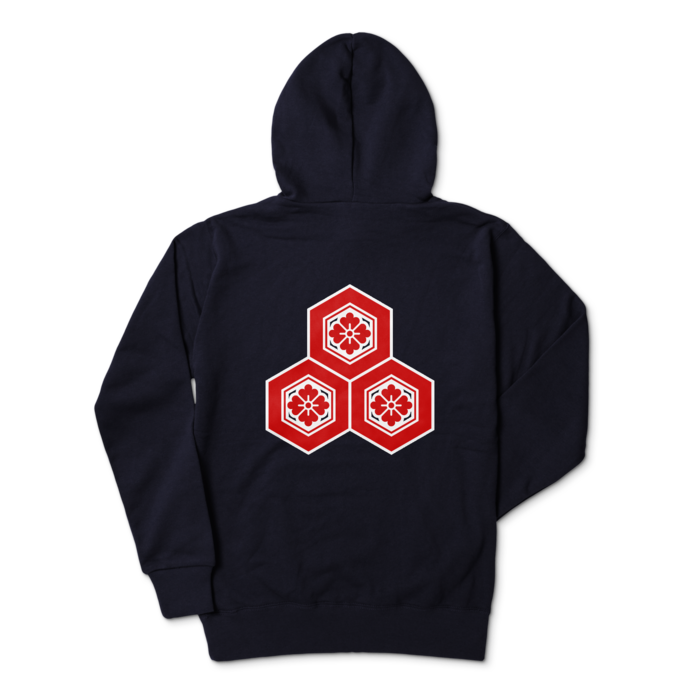 パーカー - L - ネイビー