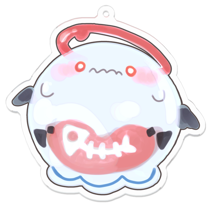 アクリルキーホルダー - 70 x 70 (mm)