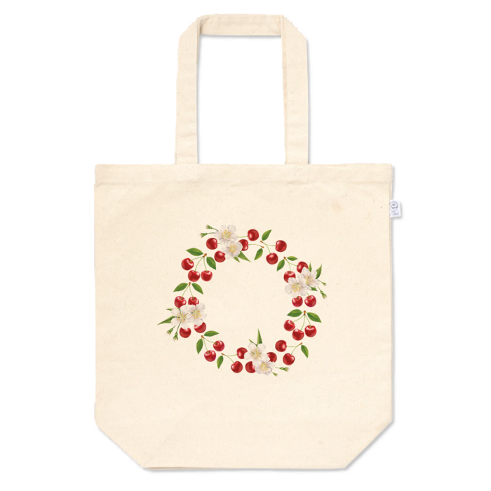 トートバッグ - M - プリント面積中(red)